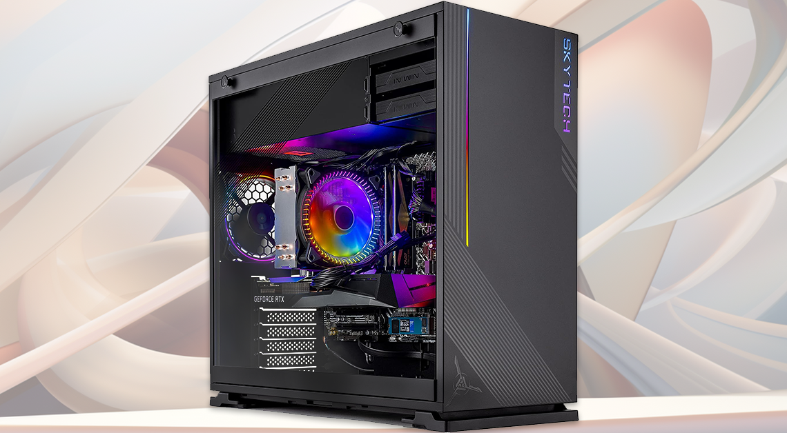 Skytech Azure Gaming PC Desktop Features